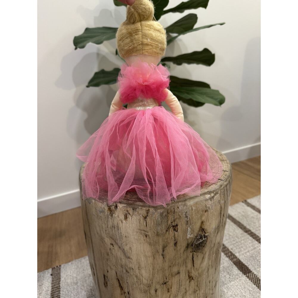 Mon Ami Princess Sophia Soft Doll Plush Ballerina Pink 22” Tulle Tutu - Picture 3 of 10